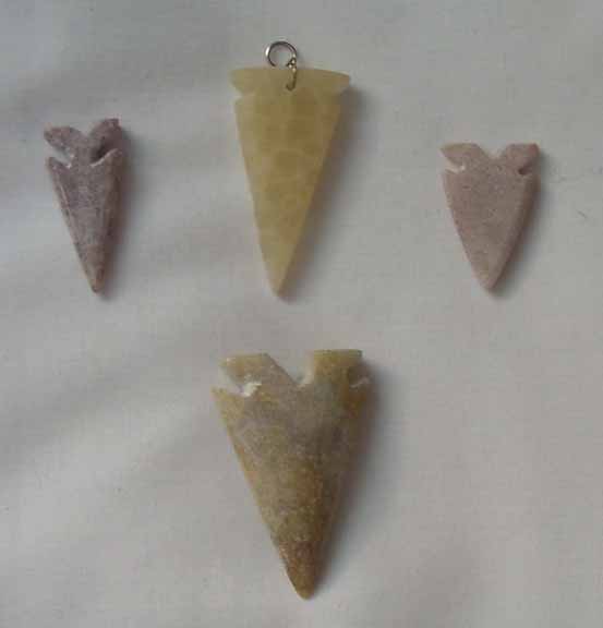 Arrowhead Necklace Fetishes - Click Image to Close