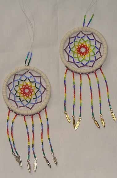 Beaded Suncatchers - Click Image to Close