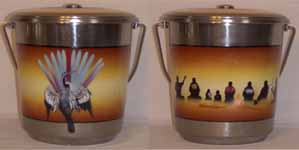 NAC Painted Bucket with Lid
