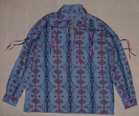 Men's Ribbon Shirt - Size Large and Extra Large