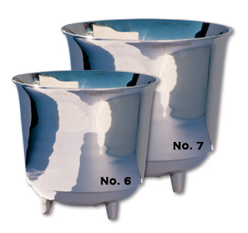 #7 Nickle Plated Water Drum Set - Click Image to Close