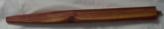 12 Inch Cedar Pipe Stem - Click Image to Close