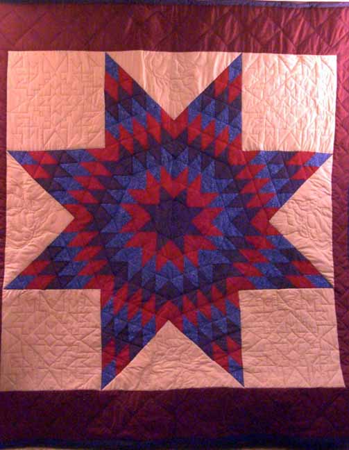 Single or Twin Star Quilt